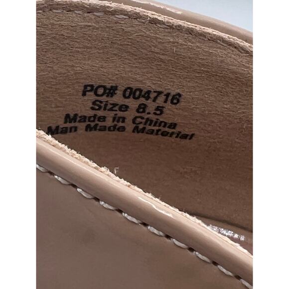 JOURNEE COLLECTION 'TRU' T-STRAP ADJUSTABLE PADDED STILETTO HEEL NUDE 8.5 NEW - Picture 11 of 13